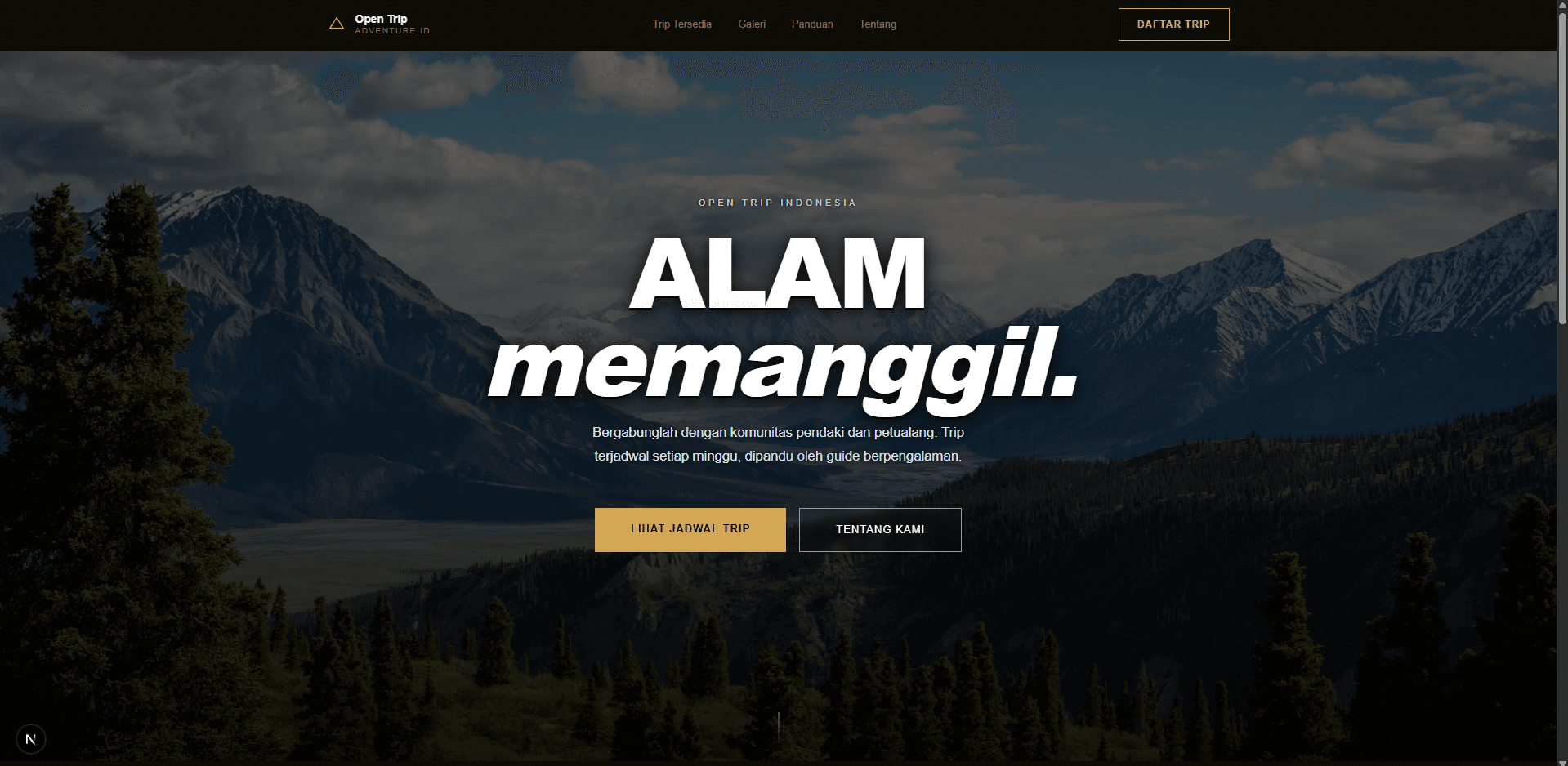 Open Trip Adventure