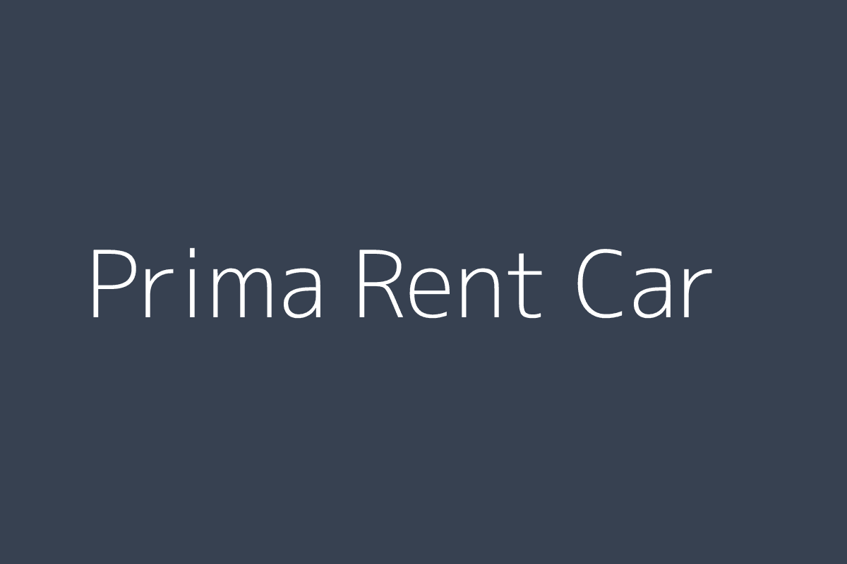 Prima Rent Car