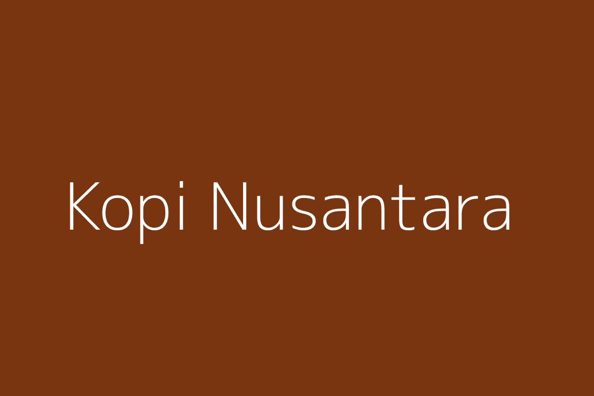 Kopi Nusantara Roastery